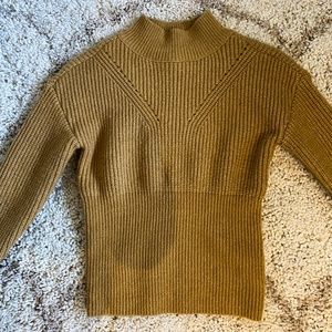 Mock Turtleneck Toffee Sweater (NWT)
